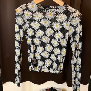 Mesh Daisy top